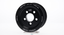 3.125" 12 Rib ZPE GripTec® Whipple 5 Bolt L3V-A Black Pulley Only