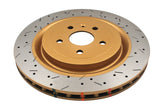 DBA 2010+ Camaro V8 SS Rear Drilled & Slotted 4000 Series Rotor