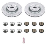 Power Stop 06-13 Chevrolet Corvette Front Z26 Street Warrior Brake Kit