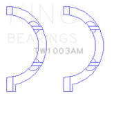 King Engine Bearings Chrysler 345/370 OHV Hemi Thrust Washer Set