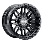 Weld Off-Road Swift 17x9in - 6x135 / 6x139.7 BP - ET-12 - 106.1mm CB - Gloss Black Wheel & Ring
