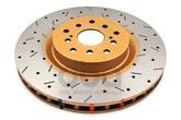 DBA 04-12 Subaru STi/2017 BRZ w/Perf. Pkg. 10 Stud Hole Front Drilled & Slotted 4000 Series Rotor