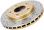DBA 06-09 Volkswagen GTI Rear Drilled & Slotted Street Series Rotor