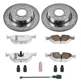 Power Stop 94-95 BMW 540i Rear Z26 Street Warrior Brake Kit
