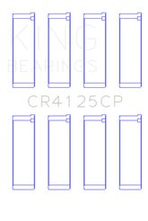 King Subaru EJ20/EJ22/EJ25 (Including Turbo) (0.75 Oversized) Performance Rod Bearing - Set of 4