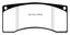 EBC Ford Saleen Mustang Alcon front calipers Bluestuff Front Brake Pads