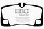 EBC 07-09 Porsche 911 (997) (Cast Iron Rotor only) 3.6 GT3 Bluestuff Rear Brake Pads