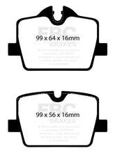 EBC 2019+ BMW Z4 G29 2.0T Greenstuff Rear Brake Pads