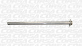 Corsa 2015 Ford F-150 5.0L V8 156.8in Wheelbase 3in Resonator Delete Kit
