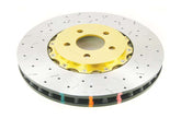 DBA 05-10 Mustang GT V8 Shelby Edition Front Drilled & Slotted 5000 Series 2 Piece Rotor Assembled w