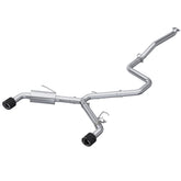 MBRP 22-23 Hyundai Elantra N 2.0L Turbo T304 5in OD CF Tips Dual Outlet 3in Cat Back Exhaust