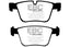 EBC 07-11 Mercedes-Benz CL63 AMG 6.2 Redstuff Rear Brake Pads