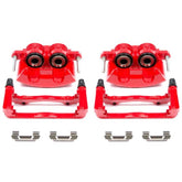 Power Stop 98-02 Chevrolet Camaro Front Red Calipers w/Brackets - Pair