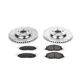 Power Stop 11-14 Ford Mustang Front Z23 Evolution Sport Brake Kit