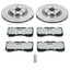 Power Stop 15-22 Ford Mustang Front Z26 Street Brake Kit