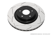 DBA 05-10 Mustang GT / 11-13 V6 Front Slotted Street Series Rotor