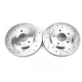 Power Stop 07-12 Dodge Caliber Front Evolution Drilled & Slotted Rotors - Pair