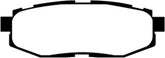 EBC 12+ Scion FR-S 2 Greenstuff Rear Brake Pads