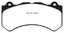 EBC 16+ Cadillac ATS-V 3.6 Twin Turbo Yellowstuff Front Brake Pads