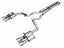 AWE 2024 Ford Mustang GT Fastback S650 RWD SwitchPath Cat-Back Exhaust w/ Quad Chrome Silver Tips