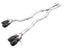 AWE Tuning Track Edition Cat-Back Exhaust for BMW G8X M3/M4 - Diamond Black Tips