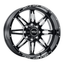 Weld Cheyenne W132 Series 20x12 / 8x165.1 BP / -44 Offset / 4.75 BS - Gloss Black MIL