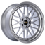 BBS LM 20x10 5x112 ET22 Diamond Silver Center / Diamond Cut Lip Wheel PFS/Clip Required