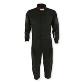 RaceQuip Black Trim SFI-1 JR. Suit - Kids Large
