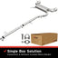 BRExhaust 03-09 Nissan 350Z 3.5L Exhaust Kit