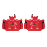 Power Stop 08-17 Mitsubishi Lancer Front Red Calipers w/Brackets - Pair