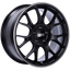 BBS CH-R 18x8 5x120 ET40 Satin Black Polished Rim Protector Wheel -82mm PFS/Clip Required