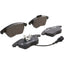 Brembo 09-13 Volkswagen Jetta/CC/ GTI/ Passat/ Golf/ Audi A3/ TT Quattro Front Low-Met Brake Pad