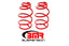 BMR 10-15 5th Gen Camaro V6 Front Lowering Springs - Red