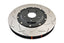 DBA 09-11 Nissan GTR R-35 Front Slotted 5000 Series 2 Piece Rotor Assembled w/ Black Hat