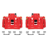 Power Stop 12-17 Chrysler 300 Front Red Calipers w/Brackets - Pair
