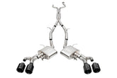 Corsa 22-25 Cadillac CT4 V Blackwing 3in Active Valve Cat-Back - 4.5in Carbon Fiber Black Tip