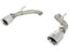 aFe POWER Takeda 2.5in 304 SS Axle-Back Exhaust w/ Polished Tips 17-19 Infiniti Q60 V6-3.0L (tt)