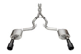 Corsa 2024 Ford Mustang GT 5.0L V8 Xtreme 4.5 Cat-Back Duel Rear w/ 4.5 In Carbon Fiber Tips
