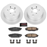 Power Stop 13-16 Subaru BRZ Rear Z17 Evolution Geomet Coated Brake Kit