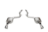 Corsa 2024 Ford Mustang Sport Axle-Back Dual Rear Exit with 4.5in Polished Pro-Series Tips
