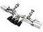 AWE Tuning 2023 C8 Corvette Z06 SwitchPath Cat-Back Exhaust - Diamond Black Tips