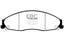 EBC 02-05 Cadillac CTS 2.6 Ultimax2 Front Brake Pads