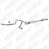 MBRP 2015 Ford F-150 5.0L 3in Cat Back Dual Split Side Exit AL Exhaust System