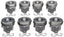 Mahle OE Chrysler 3.6L 2011-2013.50MM Piston Set (Set of 6)
