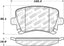 StopTech Street Select Brake Pads - Rear