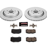 Power Stop 14-19 Chevrolet Corvette Rear Z23 Evolution Sport Brake Kit