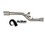 F8X BMW M3 & M4 Single Mid Pipe includes Active F-brace