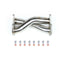 Fabspeed Ferrari F8 Tributo Rear Center Muffler Bypass X Pipe (2020+)
