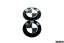 IND Carbon BMW Roundel Set