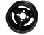 Whipple 3.000" 10-Rib 4-Bolt Supercharger Pulley - Black